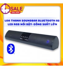 Loa Thanh Bluetooth Gaming Soundbar A2 Để Bàn Công Suất Lớn Dùng Cho Máy Vi Tính PC, Laptop, Tivi - Có Đèn Led RGB